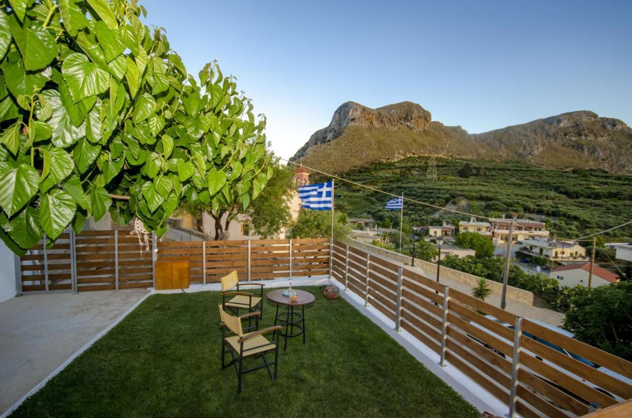 Villa Trouli Rokka House Kíssamos Esterno foto
